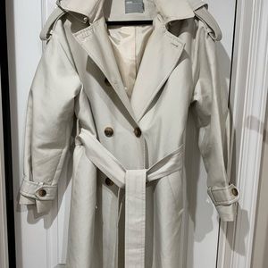 ASOS Design Hooded Trench Coat